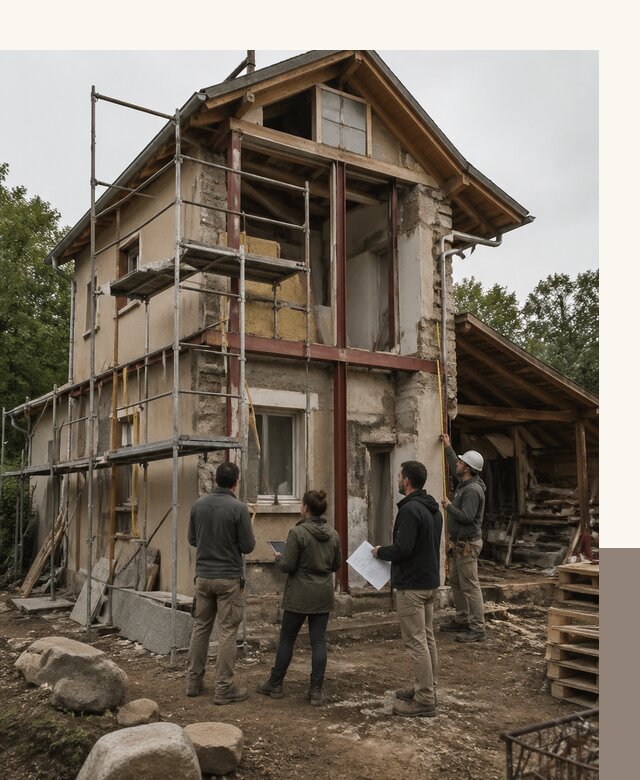 Реконструкция загородного дома под ключ в Энгельсе от бюро