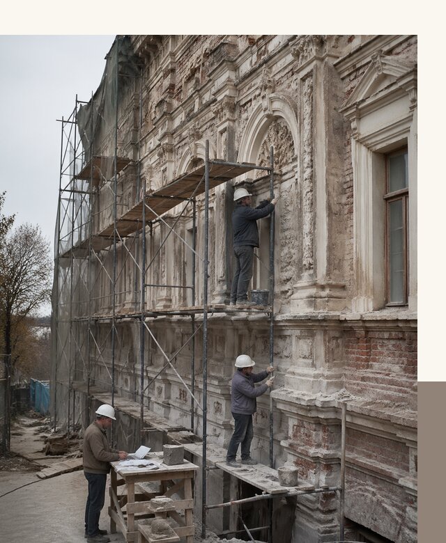 Реставрация объектов культурного наследия под ключ в Энгельсе